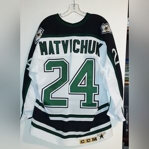 Vintage Richard Matvichuk hockey jersey